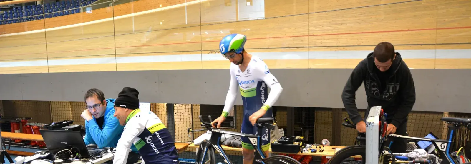 Cycling aero camp development session in Bensheim